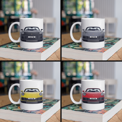 Personalised Porsche 911 Carrera Cabriolet Mug