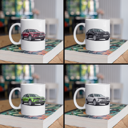 Personalised Vauxhall Mokka Design Mug