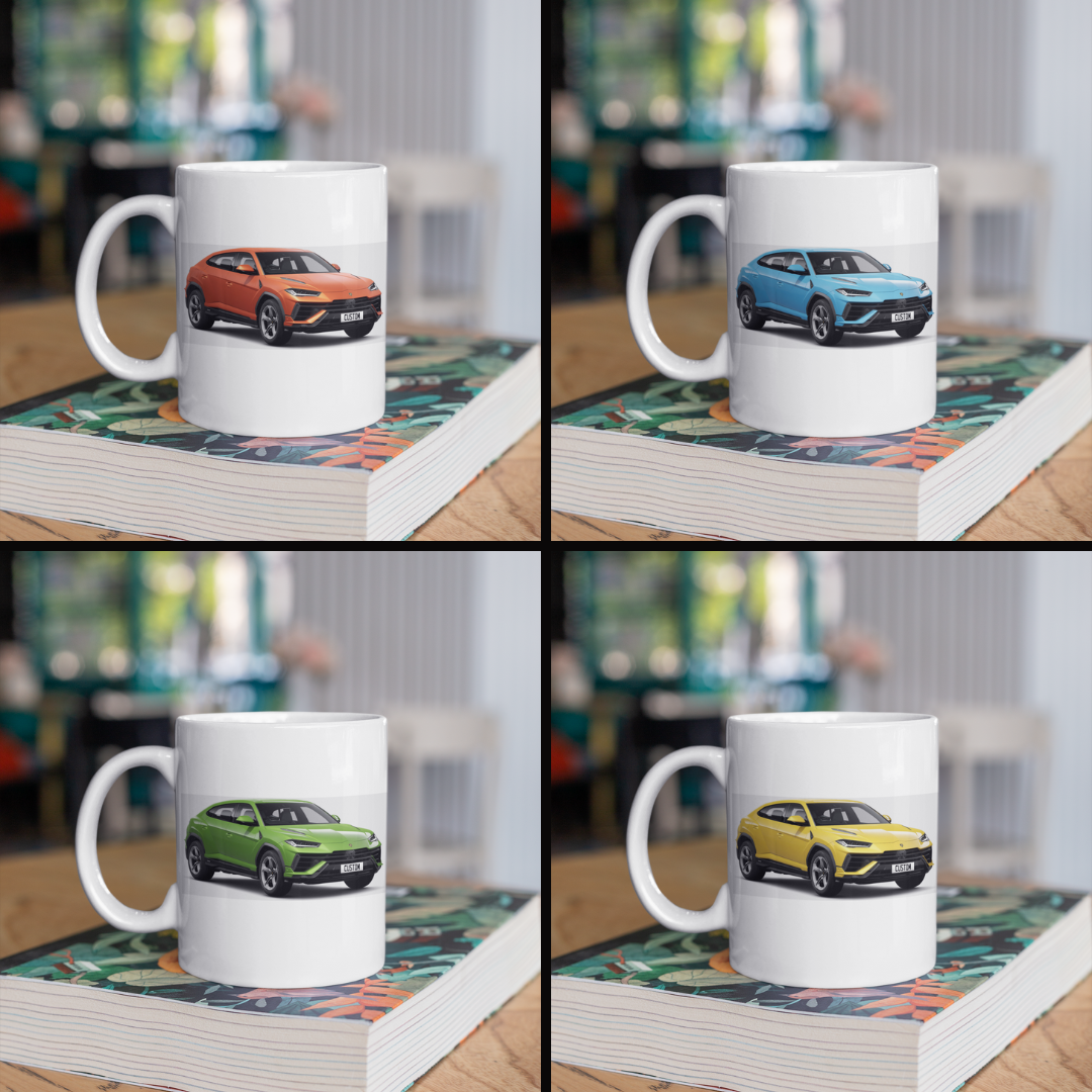 Personalised Lamborghini Urus S Mug