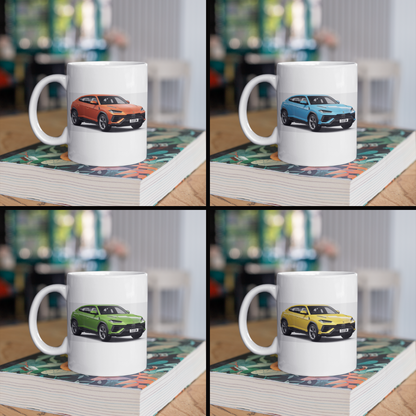 Personalised Lamborghini Urus S Mug