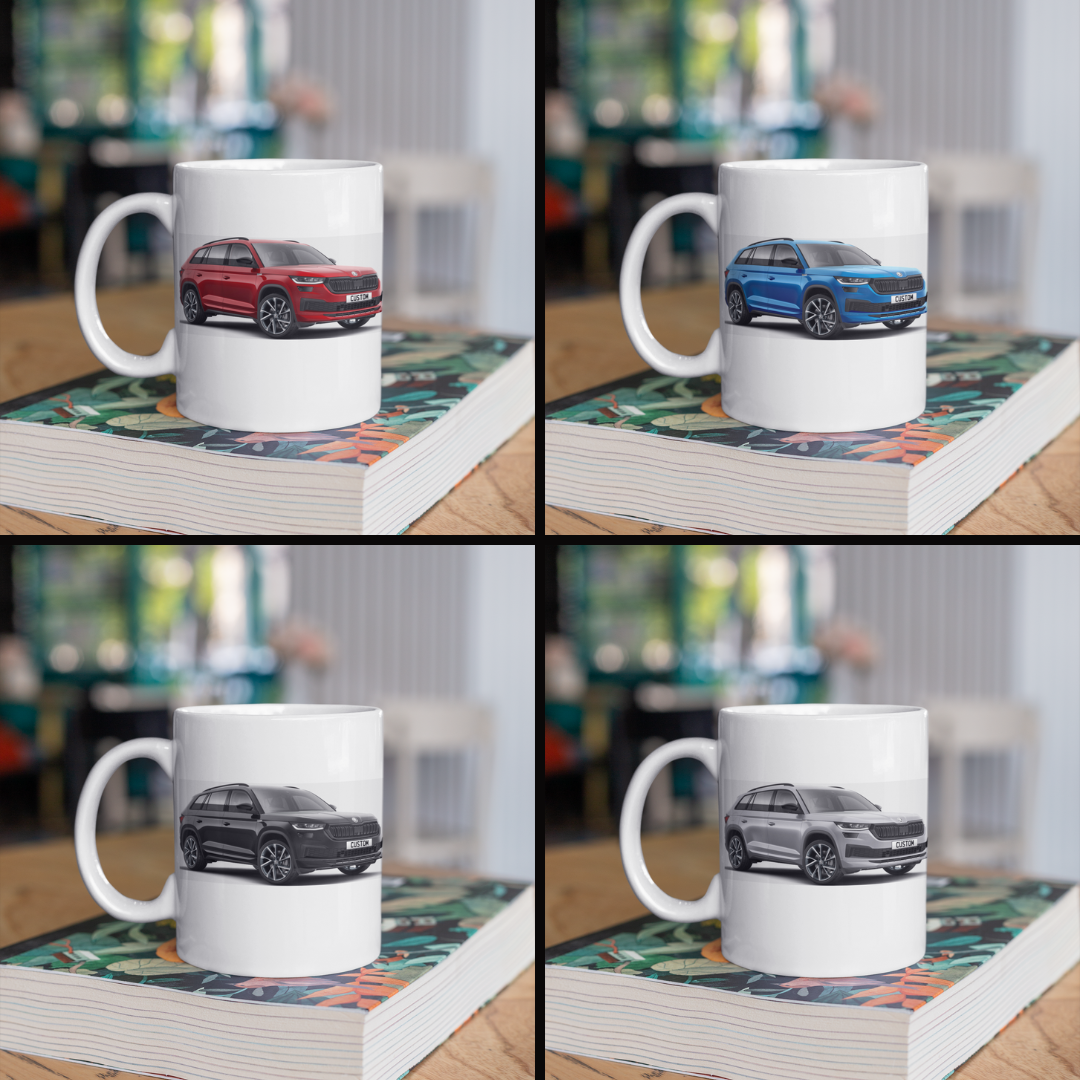 Personalised Skoda Sportline Mug