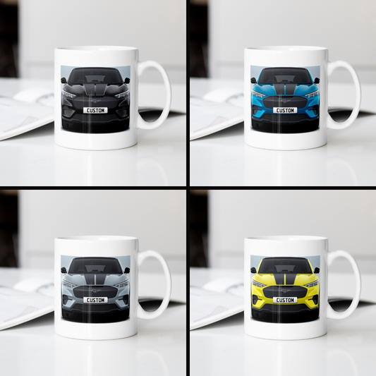 Personalised Ford Mustang Mach-E Rally Pack Mug