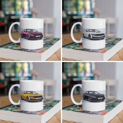 Personalised Ford Mustang Dark Horse Mug