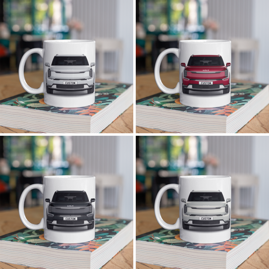 Personalised Kia EV9 Air Mug