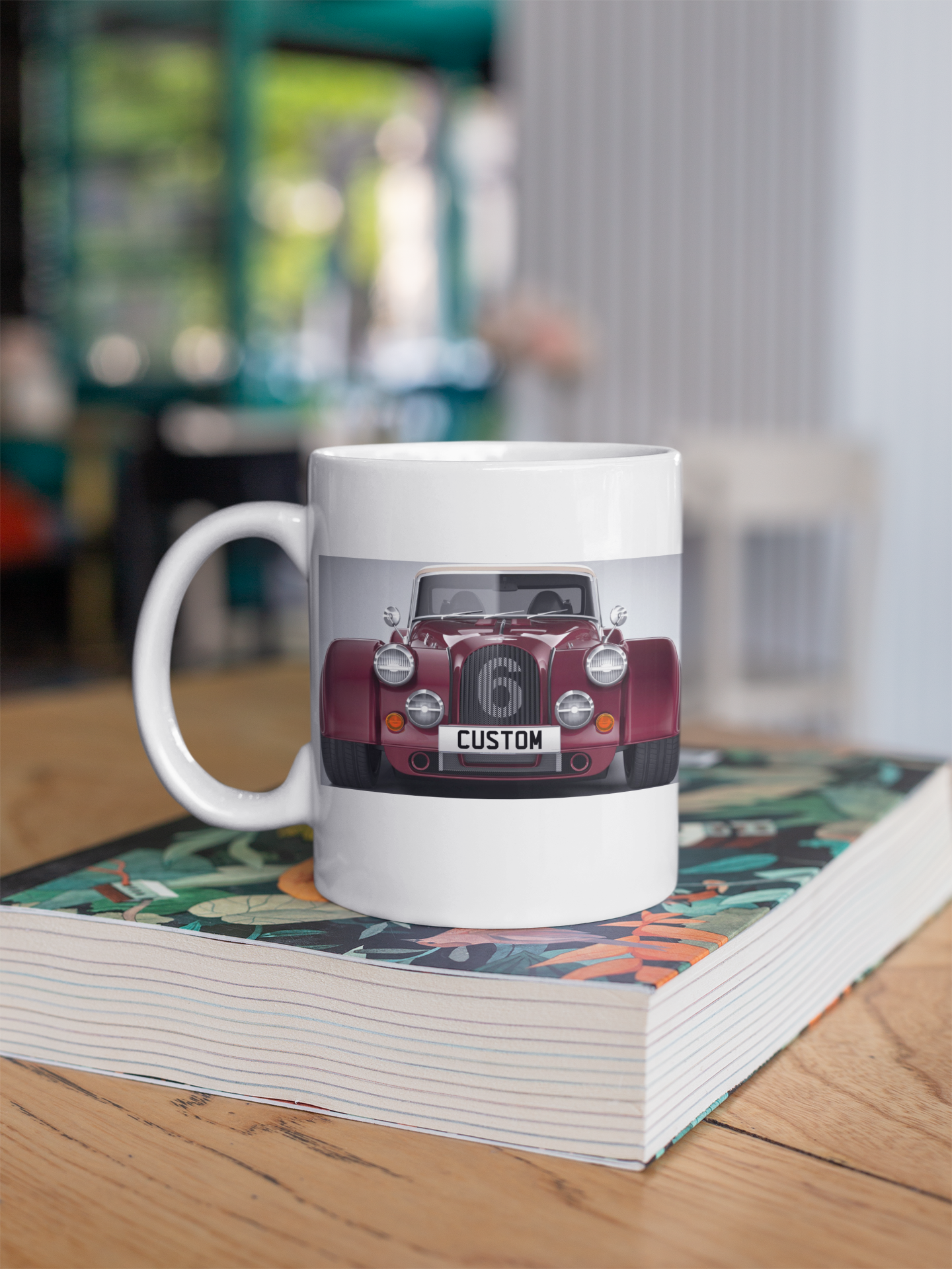 Personalised Morgan Plus 6 Mug