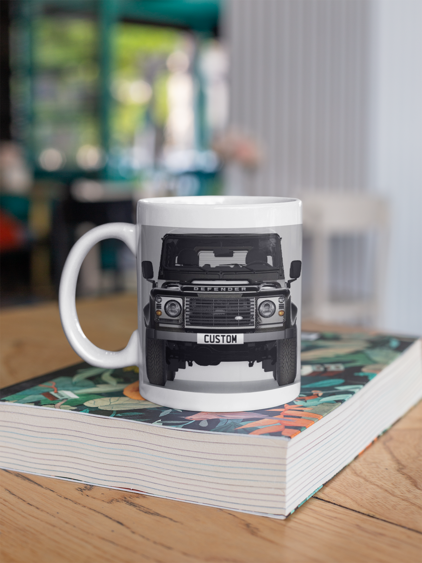 Personalised Land Rover Classic Defender 110 Mug