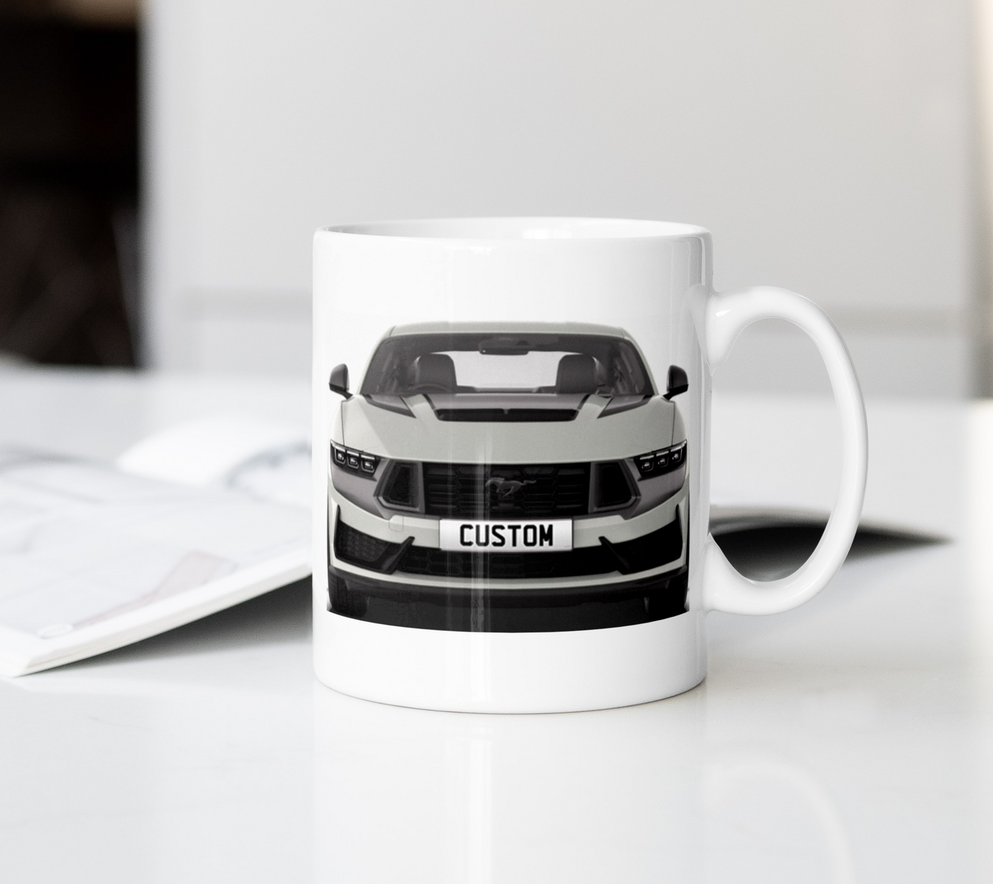 Personalised Ford Mustang Dark Horse Mug