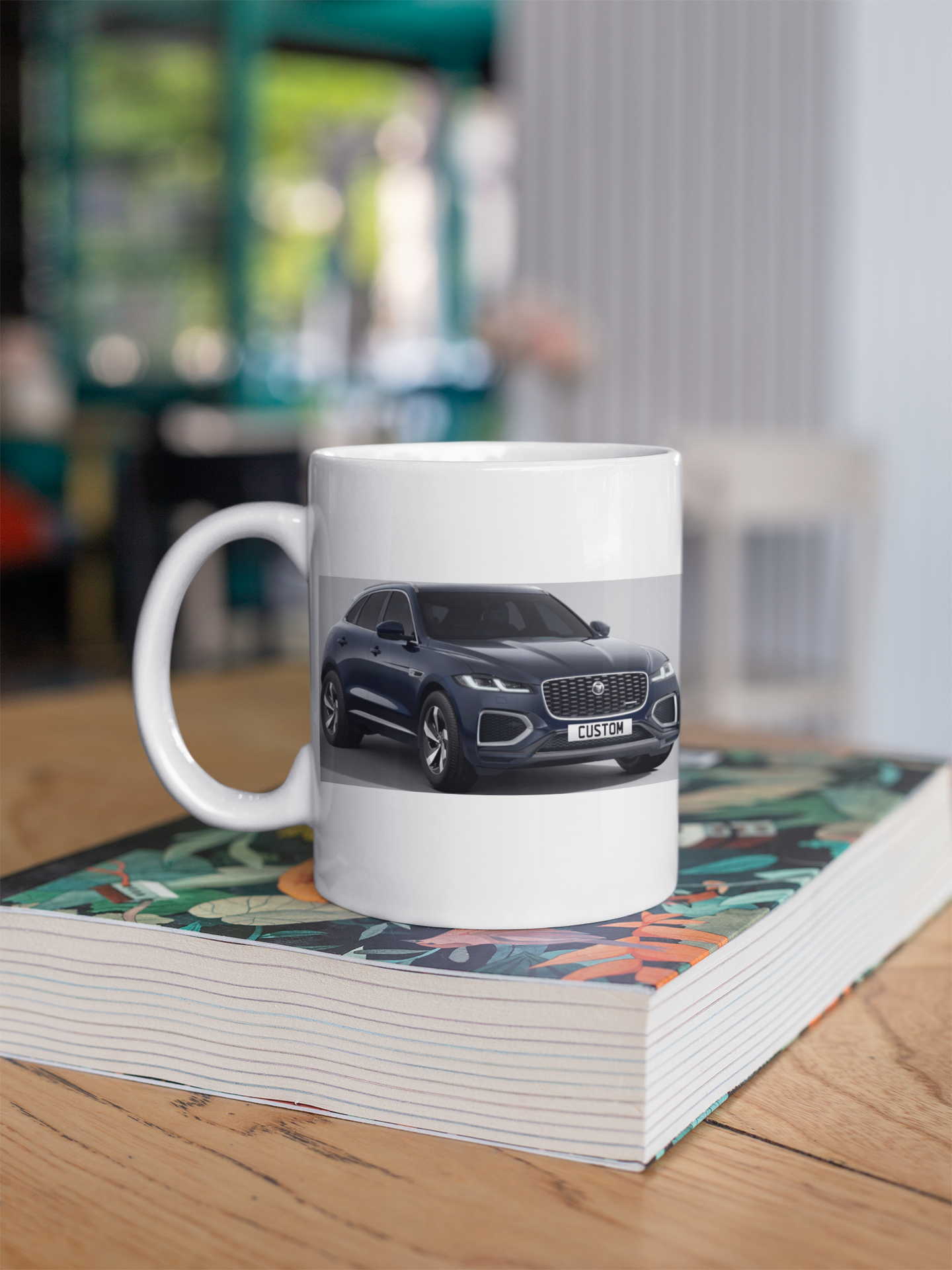 Personalised Jaguar F-Pace R Dynamic S Mug