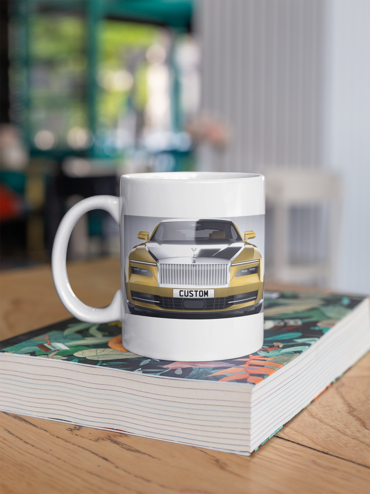 Personalised Rolls Royce Spectre Mug