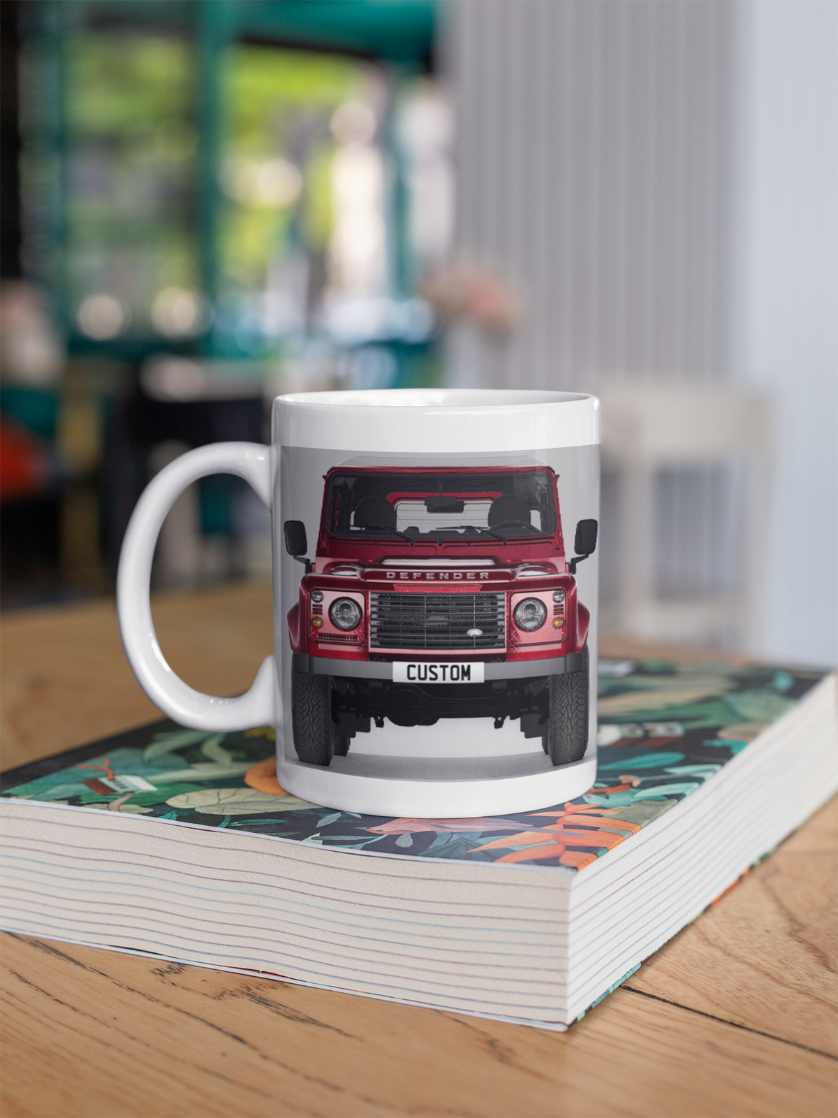 Personalised Land Rover Classic Defender 110 Mug
