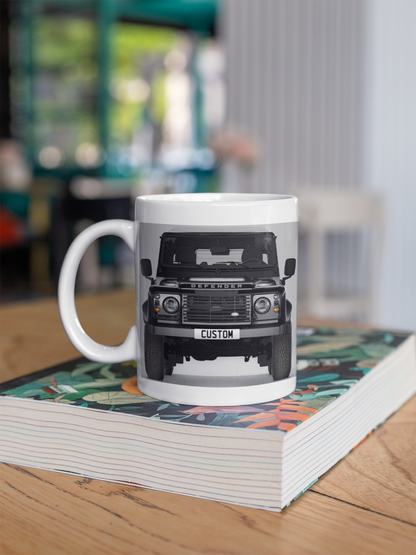 Personalised Land Rover Classic Defender 110 Mug