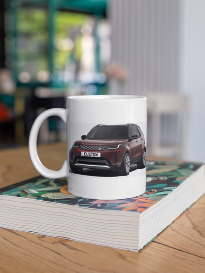Personalised Land Rover Discovery Gemini Mug