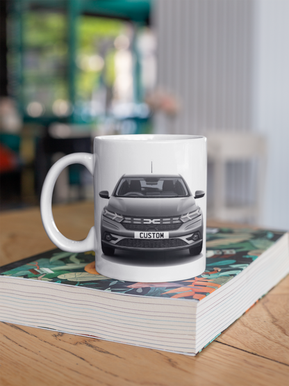 Personalised Dacia Sandero Expression Mug