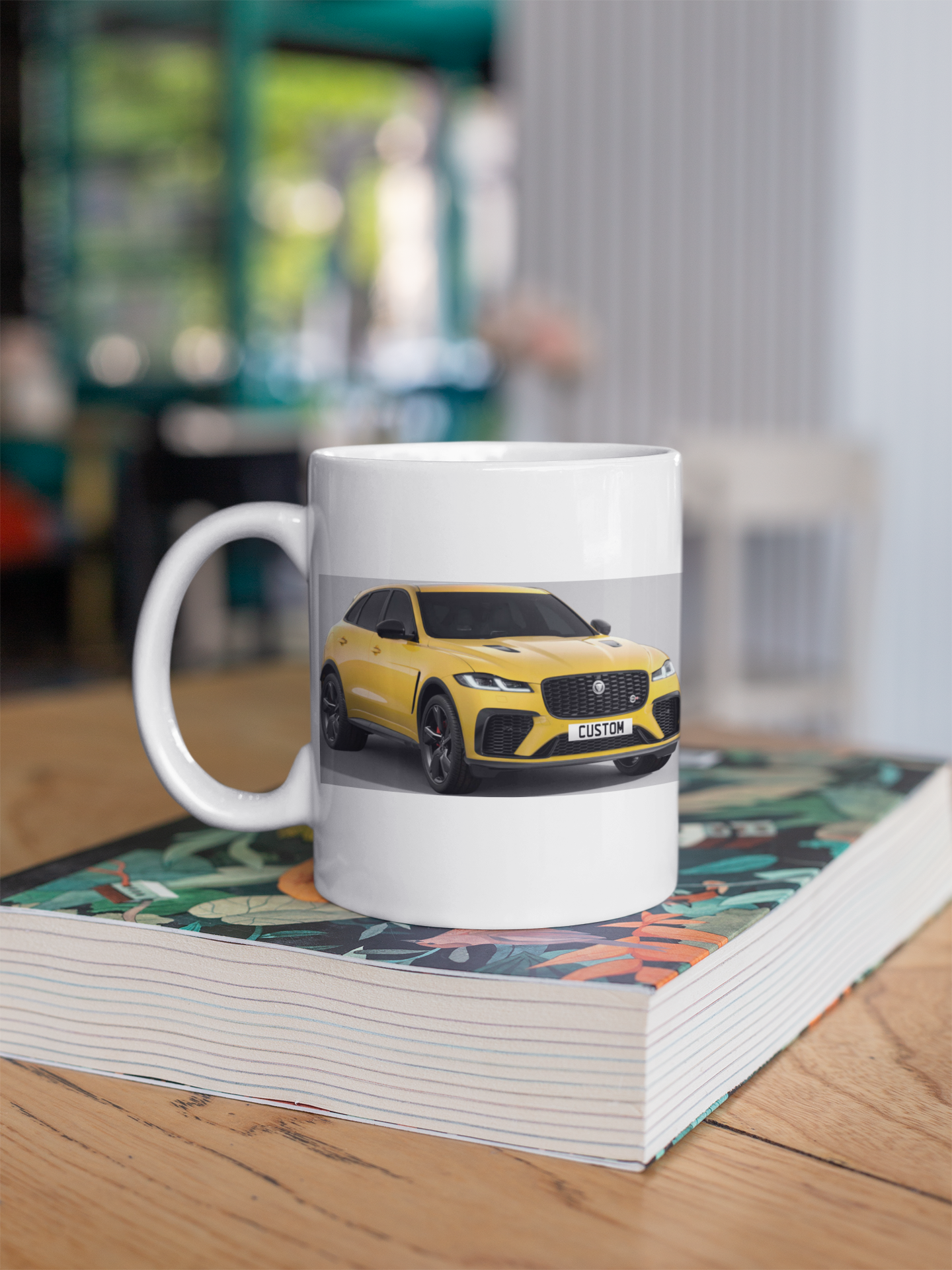 Personalised Jaguar F-Pace SVR Mug