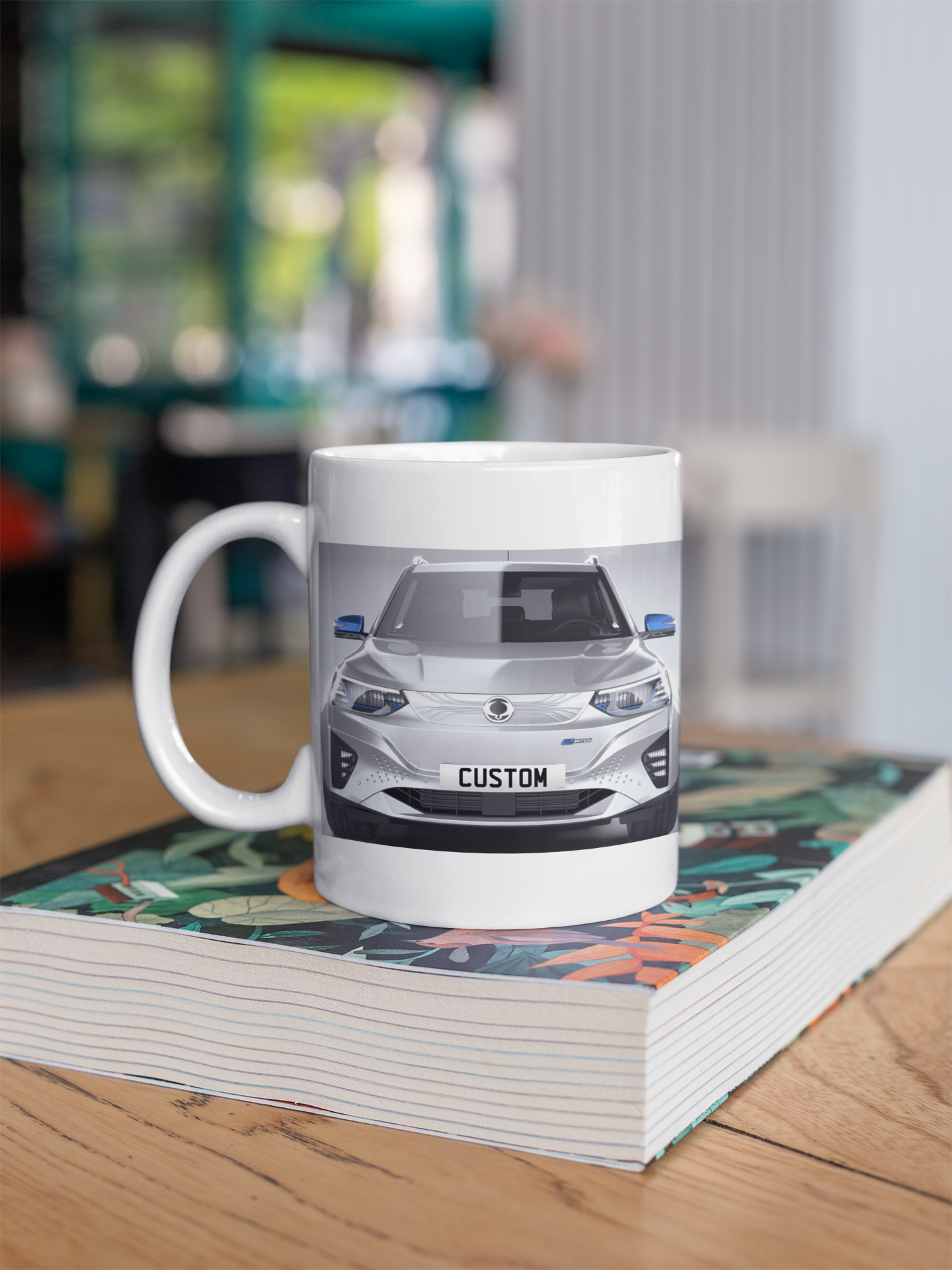 Personalised SSangyong Korando Emotion Mug