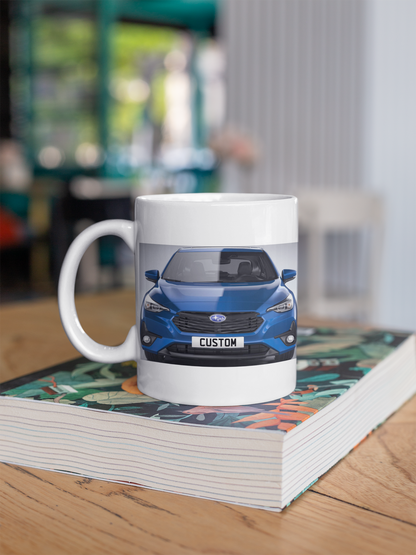 Personalised Subaru Impreza Mug