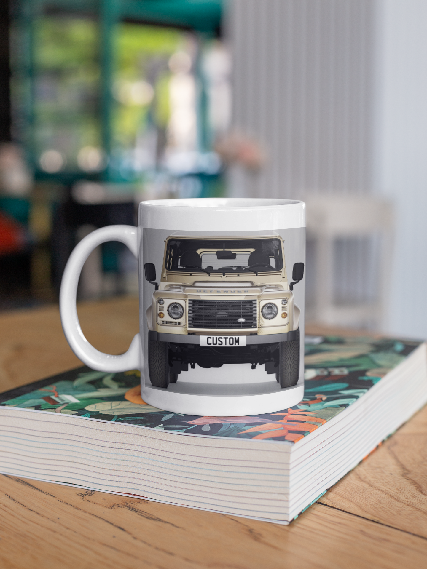 Personalised Land Rover Classic Defender 110 Mug