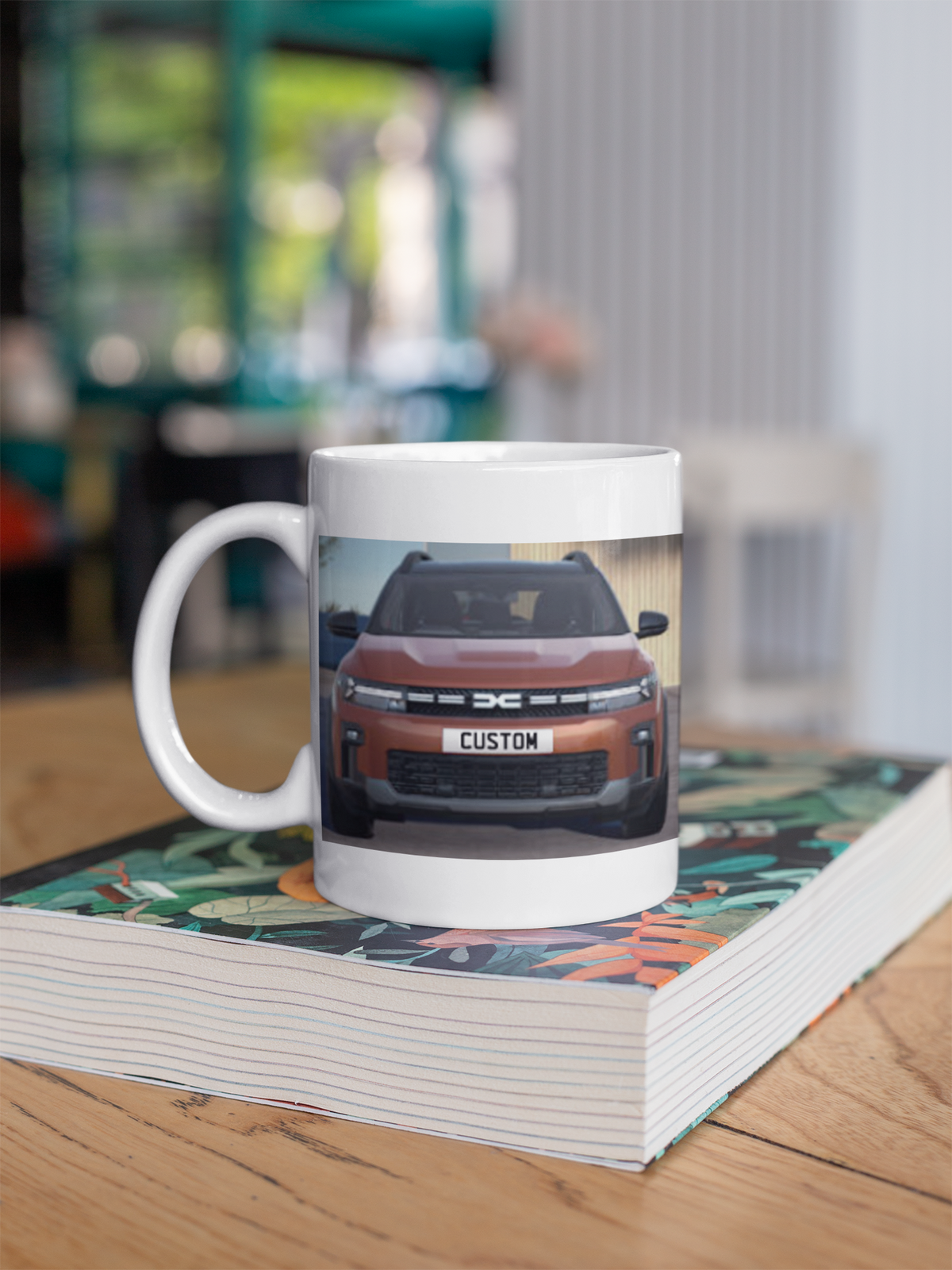 Personalised Dacia Duster Bigster Journey Mug
