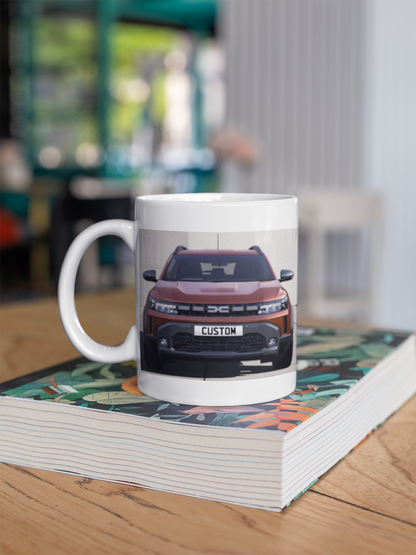 Personalised Dacia Duster Journey Mug