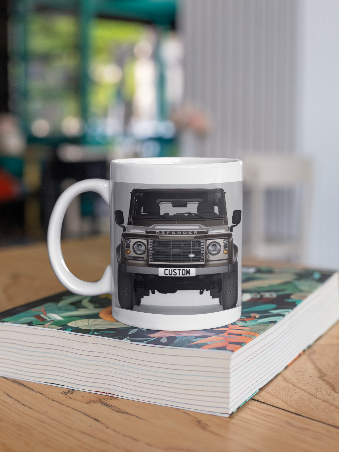Personalised Land Rover Classic Defender 110 Mug