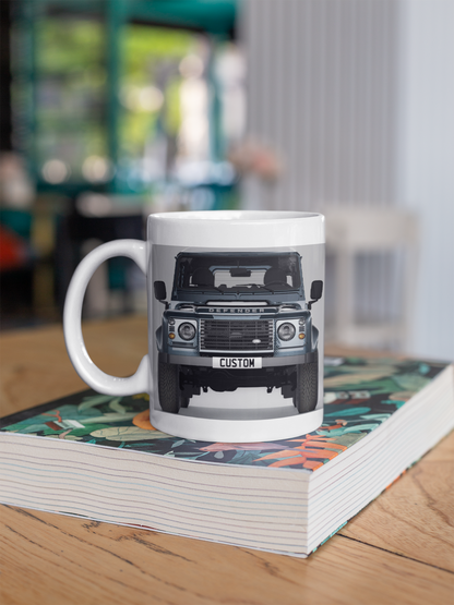 Personalised Land Rover Classic Defender 110 Mug