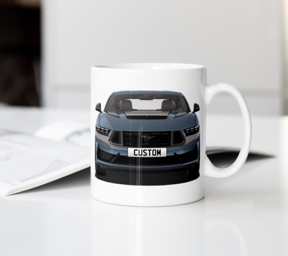 Personalised Ford Mustang Dark Horse Mug