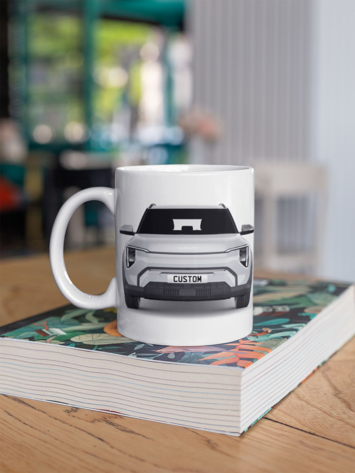 Personalised Kia EV3 Air Mug