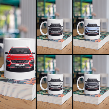 Personalised Hyundai Kona N Mug