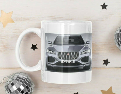 Personalised Jaguar F-Pace Mug