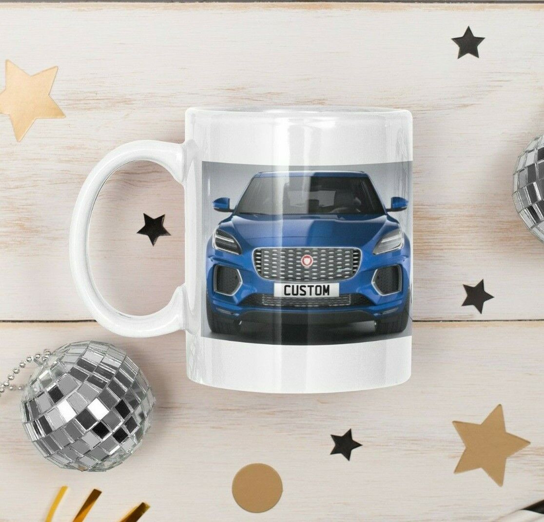 Personalised Jaguar E-Pace Mug