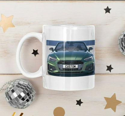 Personalised Audi A5 Convertible S-line Mug