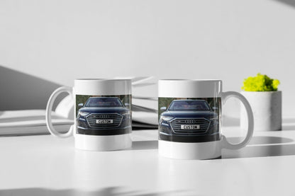 Personalised Audi A8 S-line RS Mug