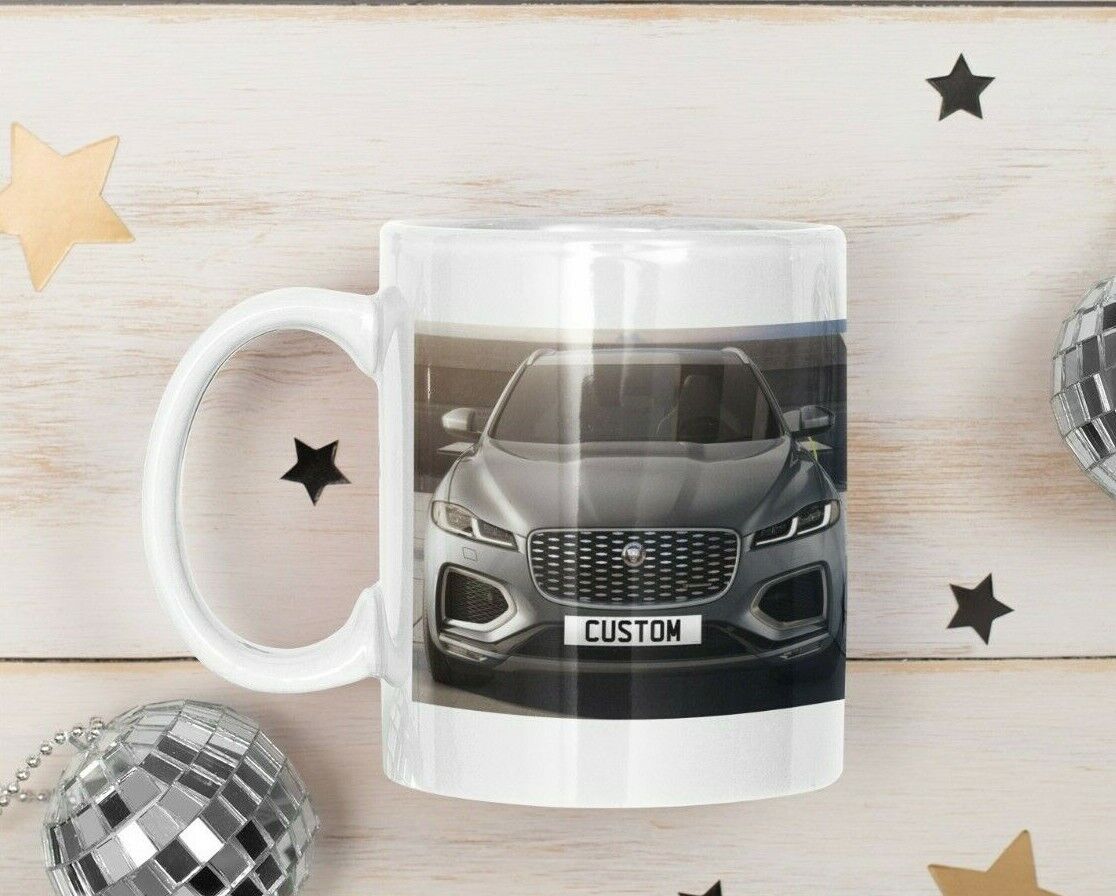 Personalised Jaguar F-Pace Mug