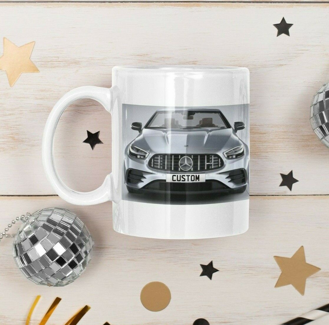 Personalised Mercedes Benz E-Class AMG Mug