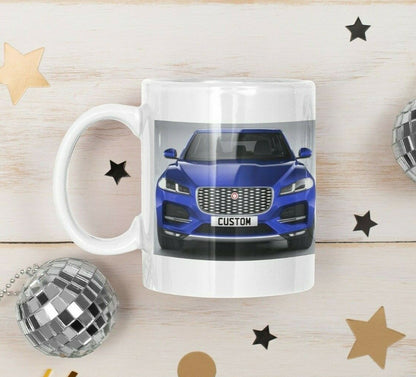 Personalised Jaguar F-Pace Mug