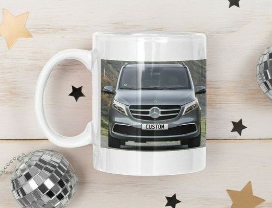 Personalised Mercedes Benz V Class Van Mug