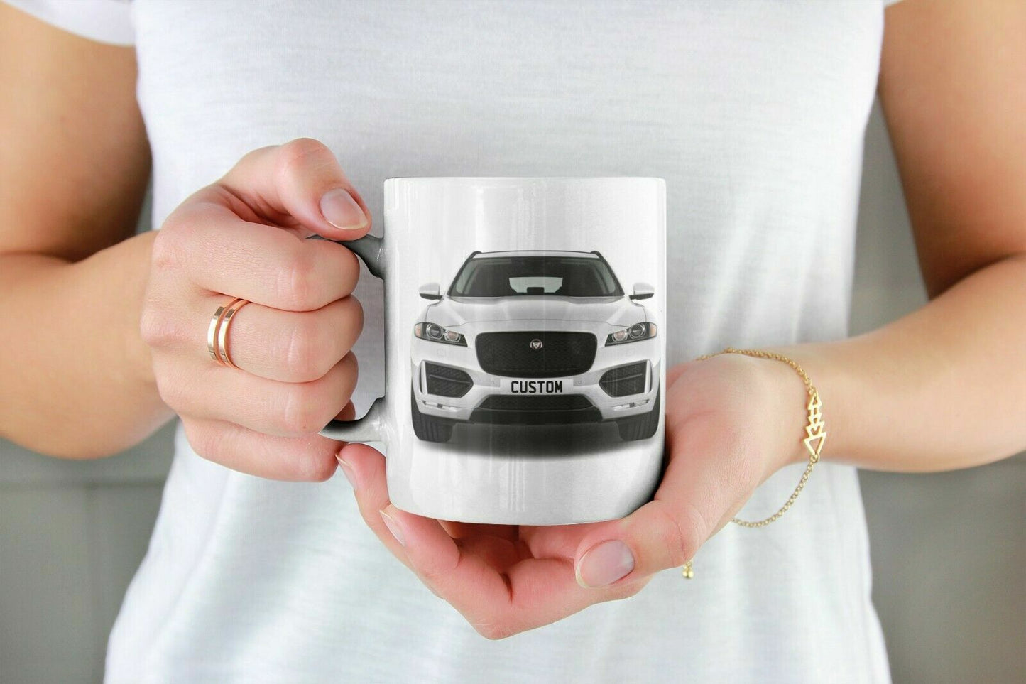 Personalised Jaguar F-Pace Mug