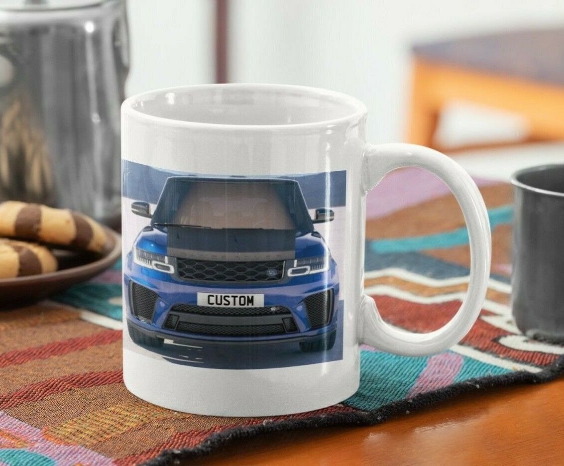 Personalised Land Rover Range Rover Sport SVR Mug