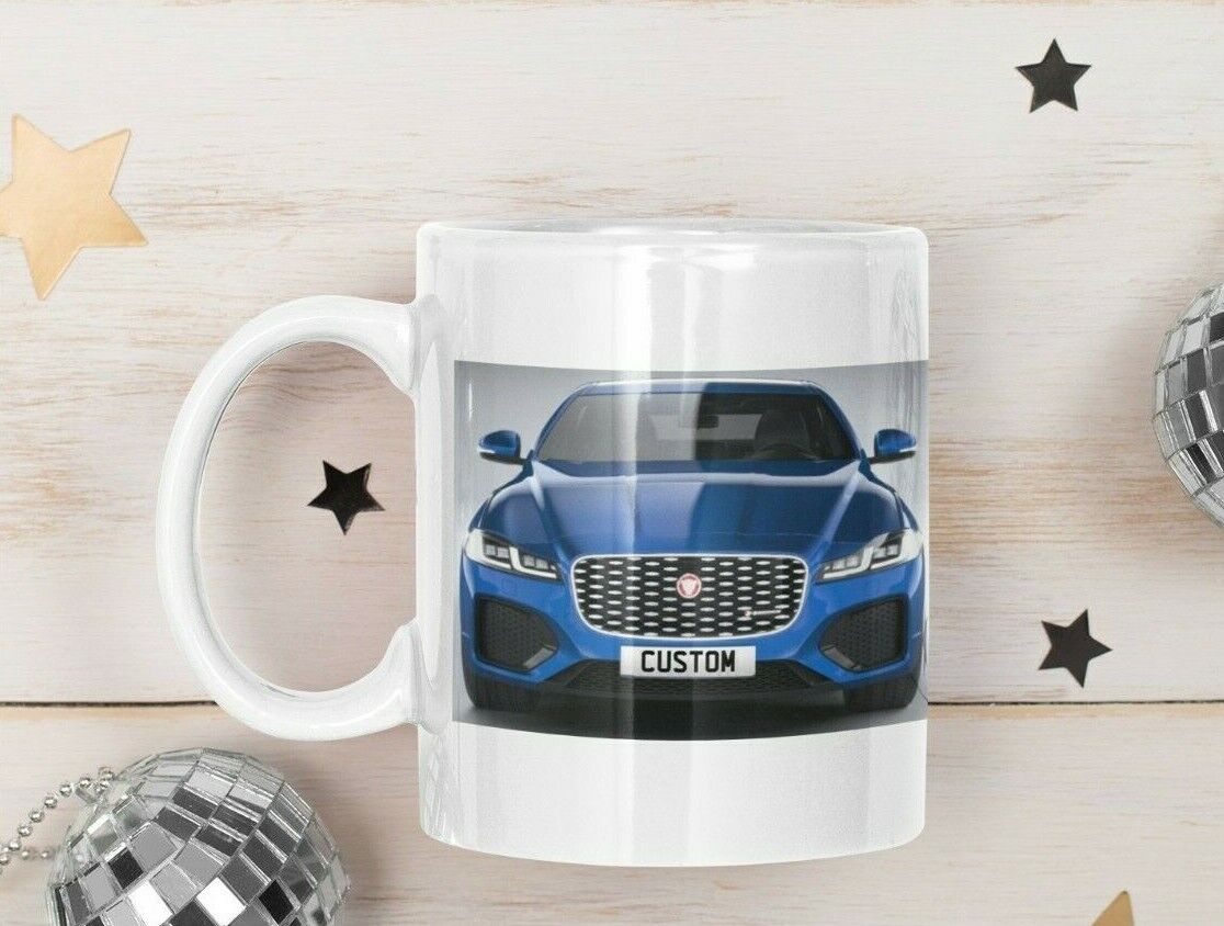 Personalised Jaguar XF Mug