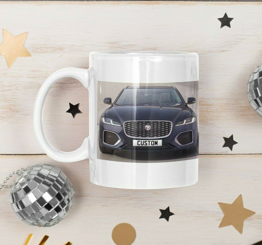 Personalised Jaguar XF Sportbrake Mug