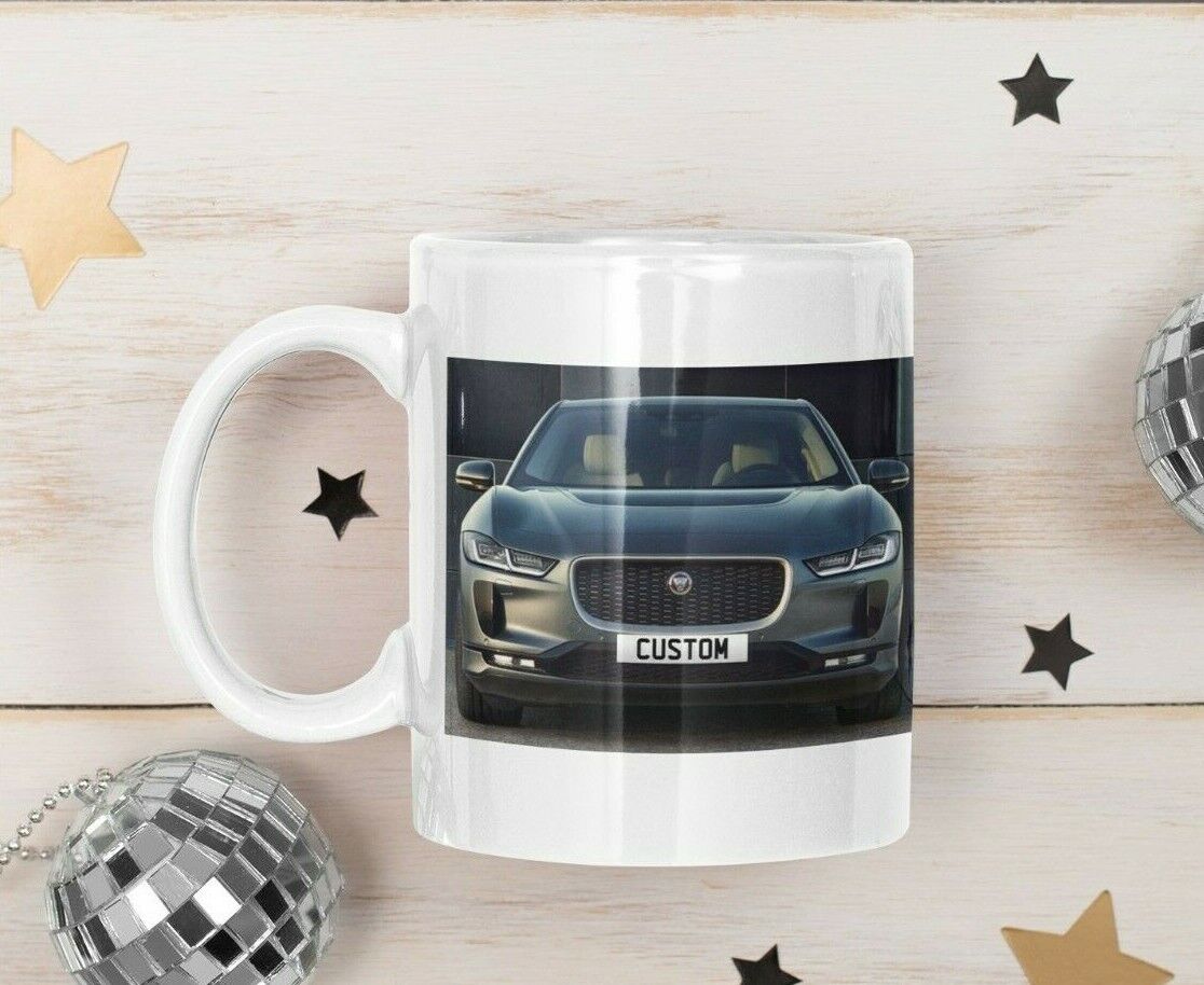 Personalised Jaguar I-Pace Mug