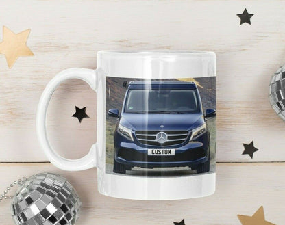 Personalised Mercedes Benz V Class Van Mug