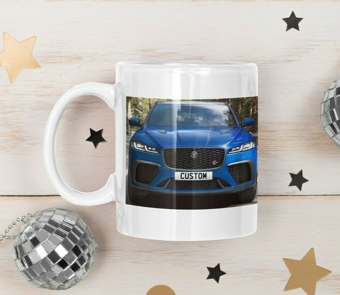 Personalised Jaguar F-Pace SVR Mug