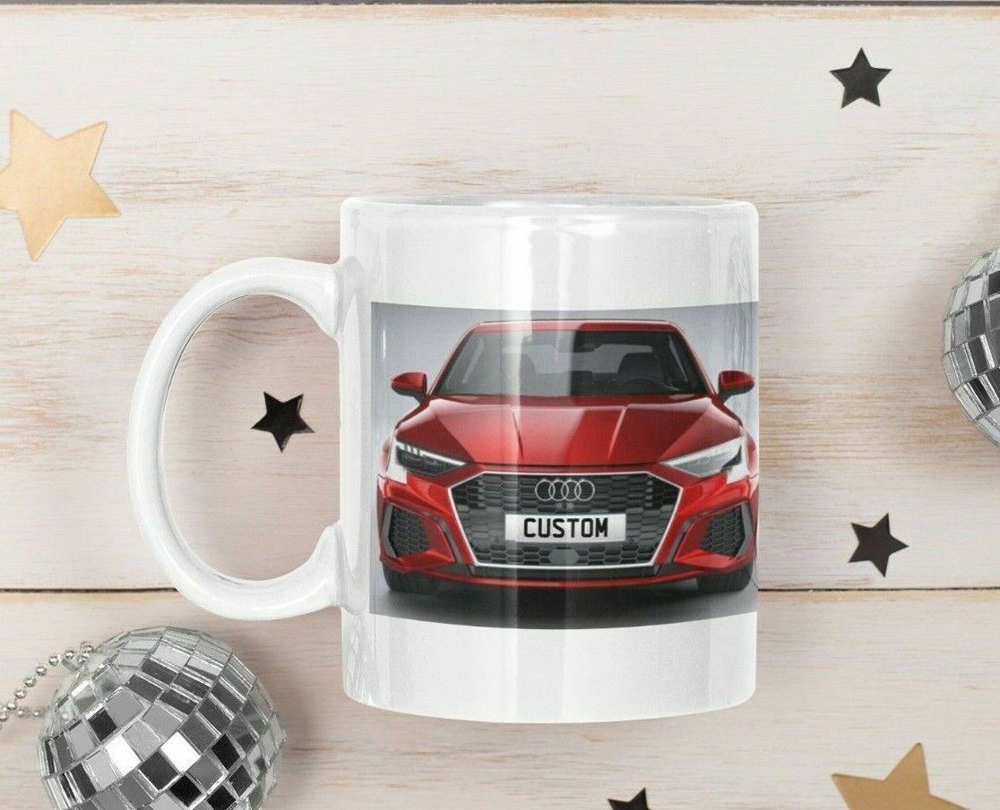 Personalised Audi A3 Saloon S-line Mug