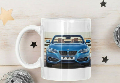 Personalised BMW 2 Series Convertible Mug