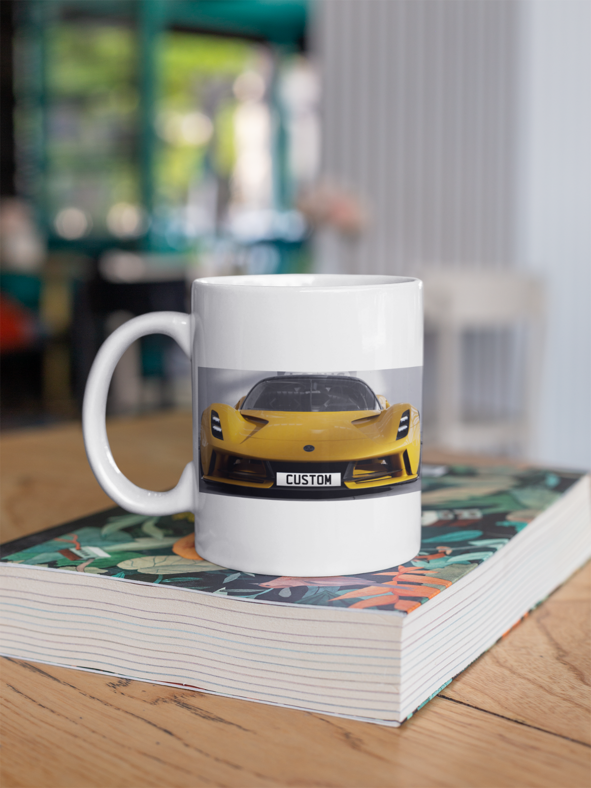 Personalised Lotus Evija Mug