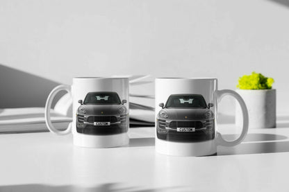 Personalised Porsche Macan Turbo Mug