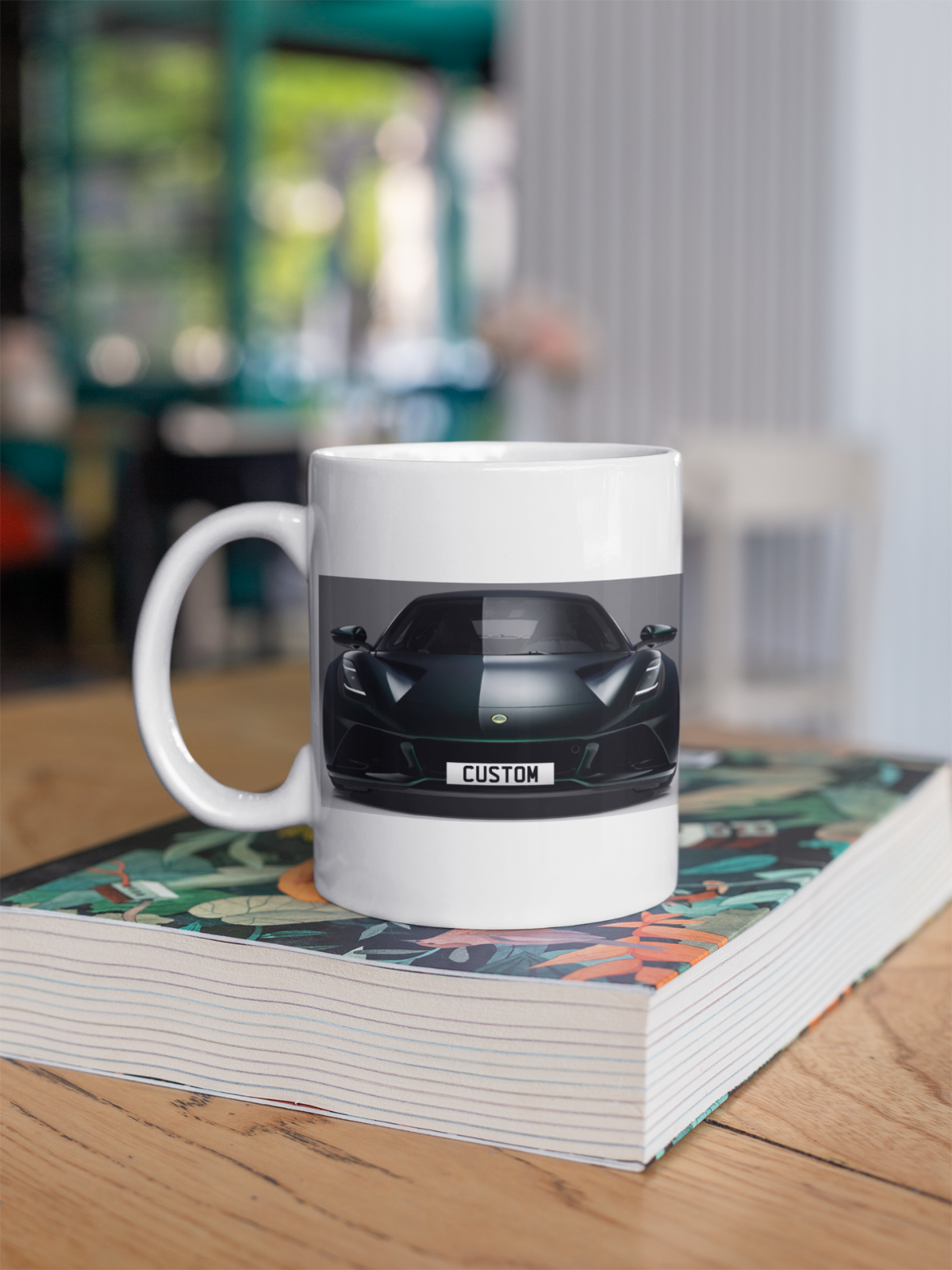 Personalised Lotus Emira Mug