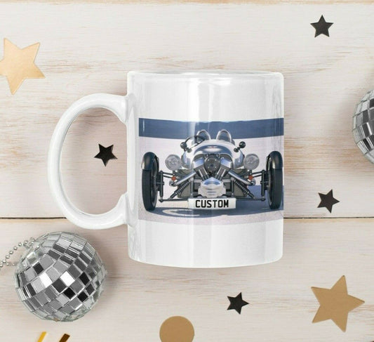 Personalised Morgan 3 Wheeler Mug