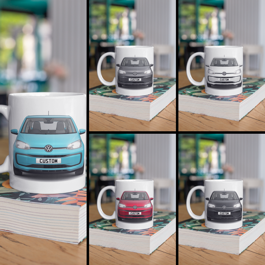 Personalised Volkswagen Up Mug